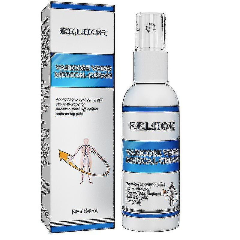 30ml Varicose Vein Soothing Spray Portable Veins Spray Professional Earthworm Leg
