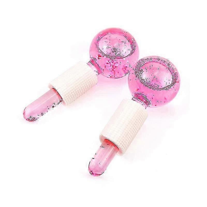 Beauty Ice Hockey Crystal Ball Facial Globes for Cooling and Rejuvenation