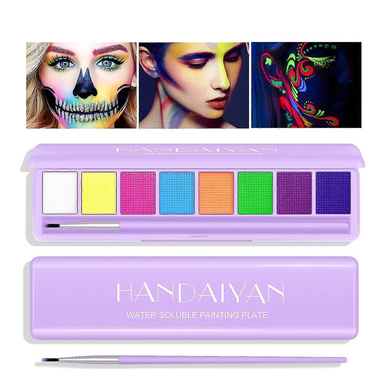Colors UV Glow Eyeliner Palette, Water Activated Eyeliner Palette