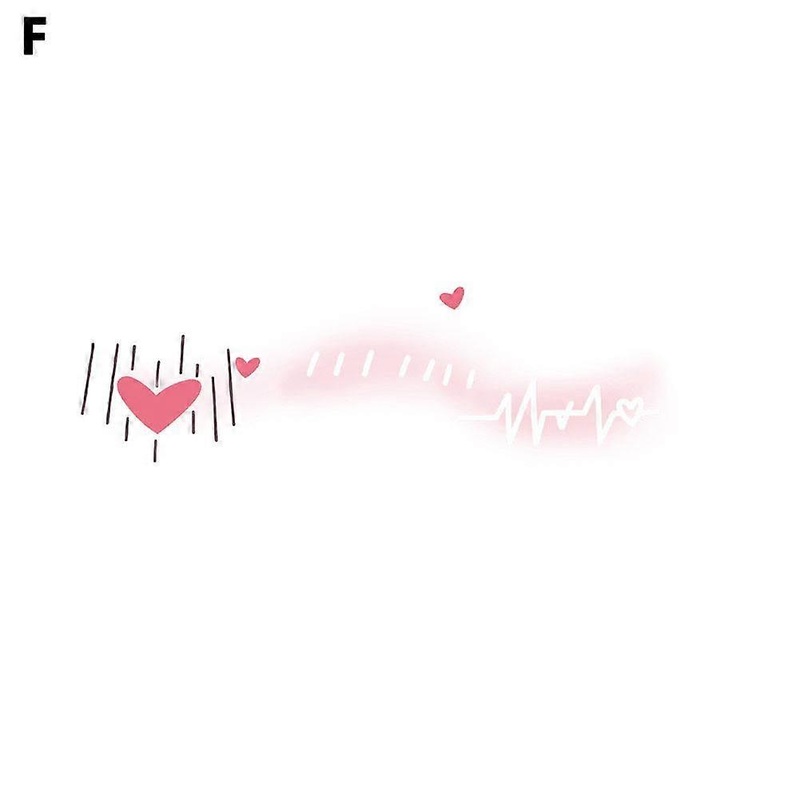 Sweet Heart Face Stickers Tattoo Sticker Festival Party Facial Makeups Stickers