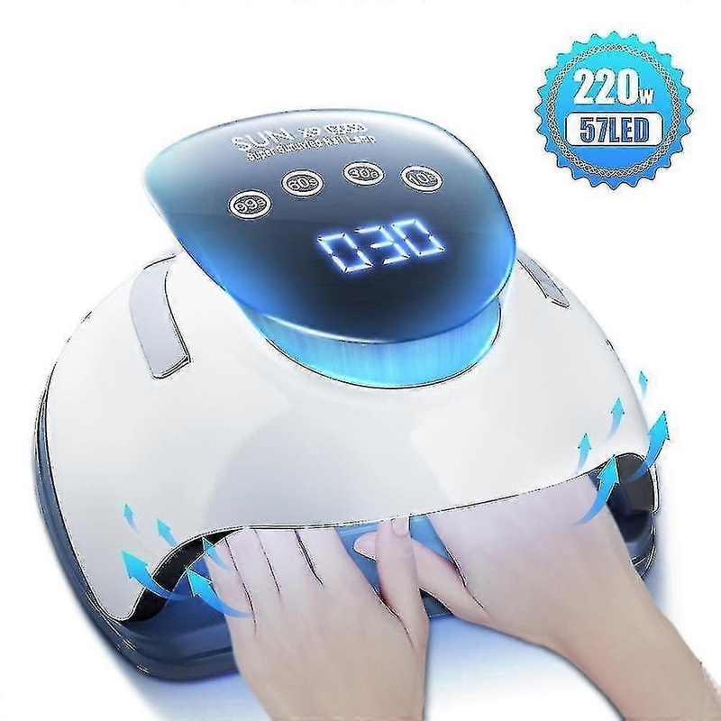 220w Uv Led Lamp Big Lcd Touch Screen Nail Dryer