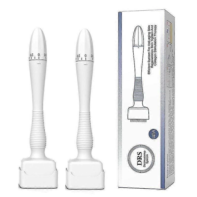 2pcs Derma Stamp Microneedling Face Roller Massager