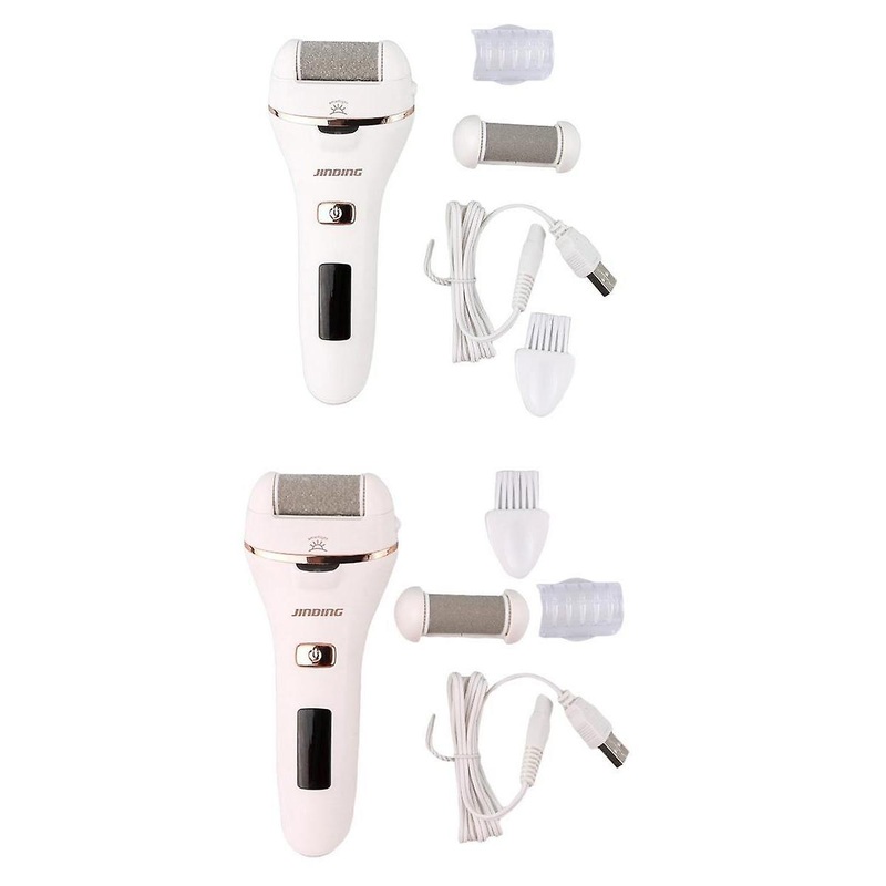 2x Electric Callus Remover Pedicure Tools Foot File Dead Hard Skin Remover