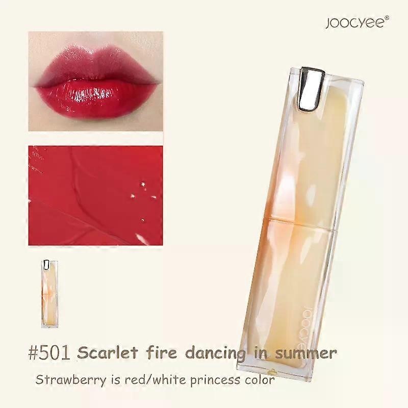 Gaibosi  Lipstick Mirror Crystal Jelly Nourishing Lip Jelly Hydrating Lipstick Lip Glaze Rouge Glossy Makeup