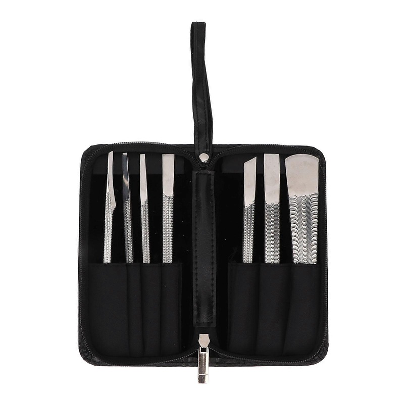 Stylish Pedicure Tool Set, Stainless Steel Ingrown Toe Nail Solutions for Men Women, Exquisite Calluses Removal Kit, Dead Skin Scraper with Compact