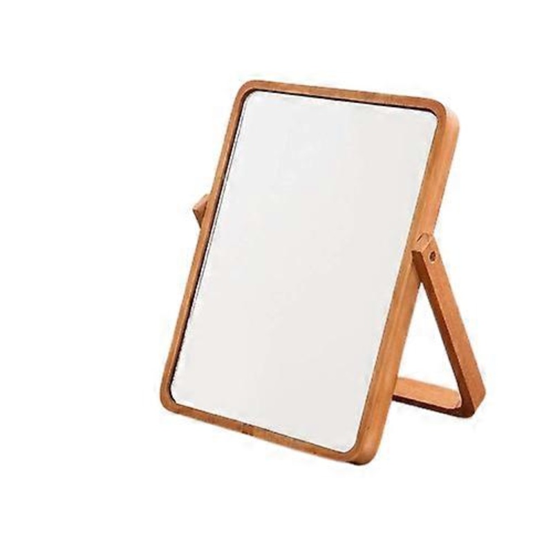 Vanity Makeup Mirror,Swivel Magnifying Mirror,Portable Table Desk Countertop Mirror Bathroom Shaving Make Up Mirror