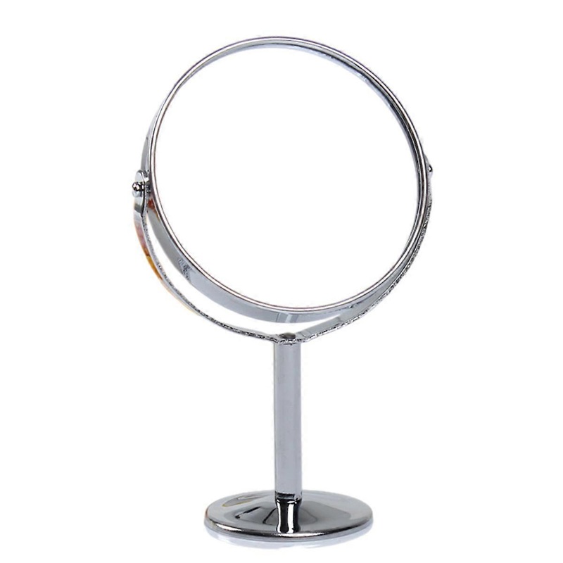1 Pcs Tall Tabletop Makeup Mirror, 1:2 Magnification for Bathroom Counter