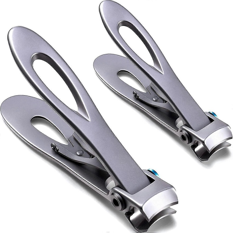 2 pieces of extra-large thick nail clippers, wide pliers suitable for thick toenails and nails, 15mm