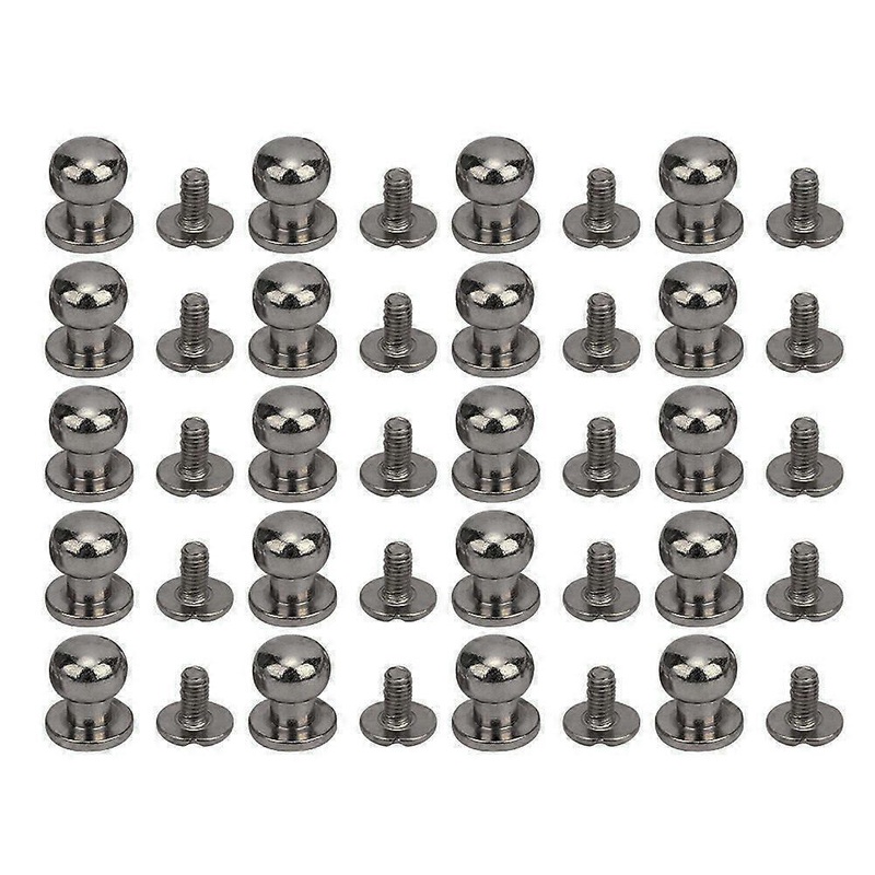 20PCS DIY Zinc Alloy Rivets Round Head Nail Bag Shoes Accessories for Leather