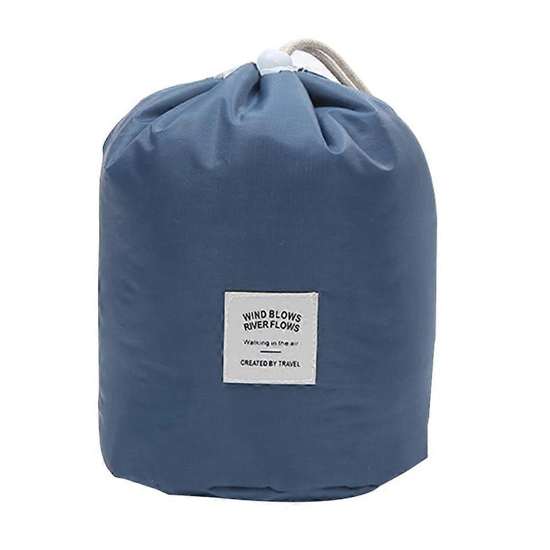 Multifunctional Toiletry Bucket Bags, Women & Girls Travel Cosmetic Bags, Barrel Makeup Bag, Drawstring Closure Design for Secure Packing, Portable