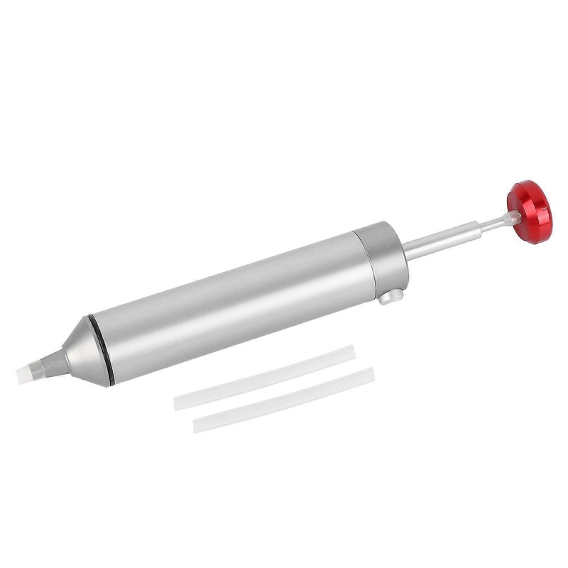 Solder Sucker Desoldering Vacuum Pump Aluminum Alloy Strong Suction Portable Solder Removal Tool for DIY Enthusiast