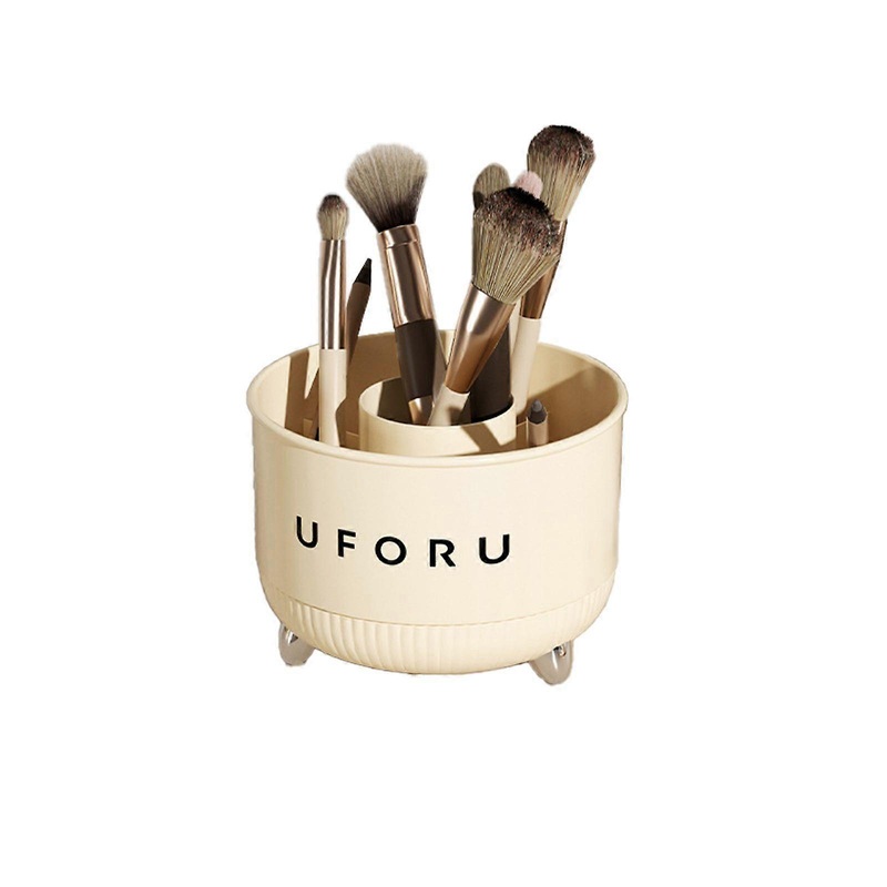 2023 Wholesale Discount 42% 360 Rotating Makeup Brush Storage Box Portable Desktop Cosmetic Organizer Best Sellers