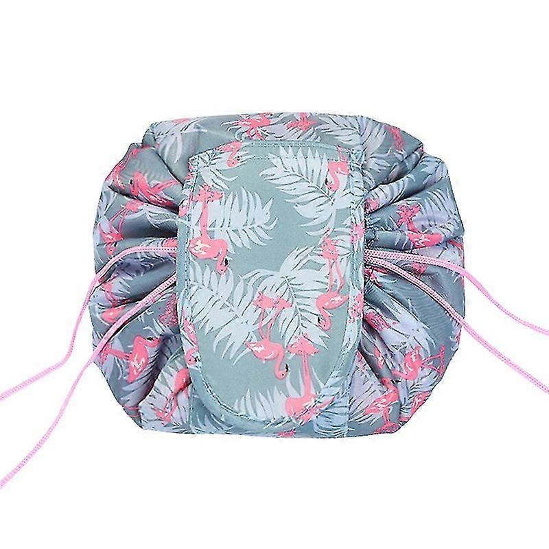 1pc Large Capacity Portable Toiletry Bag Suitable For Travel Storage With Drawstring