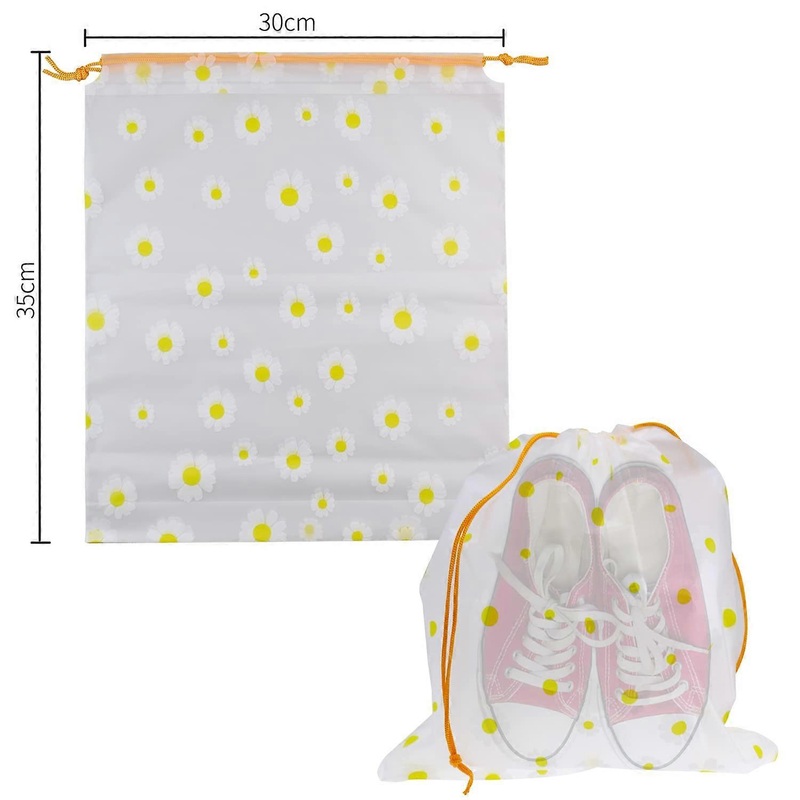 10 PCS Travel Storage Bags Multifunctional Transparent Cosmetic Bag Underwear Shoes Packing Storage Pouch