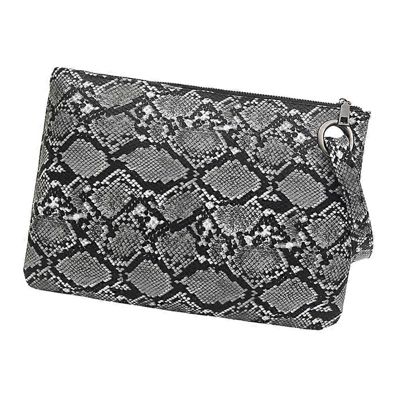 Women Envelope Pouch Rectangular Handbag Storage Travel-Friendly Black 1Pcs