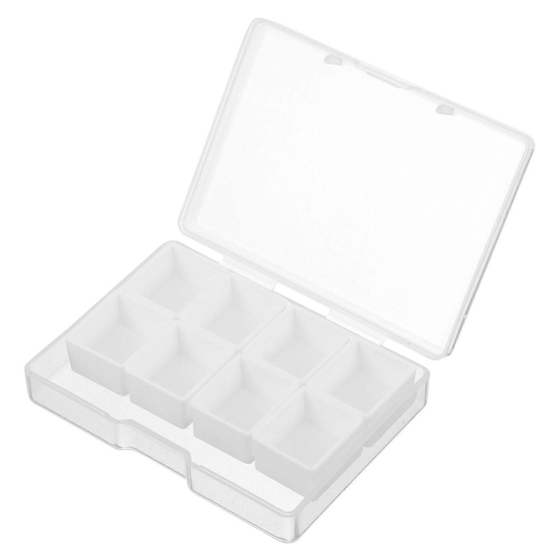 1 Set of Pigment Packing Boxes Holder Storage Container Case