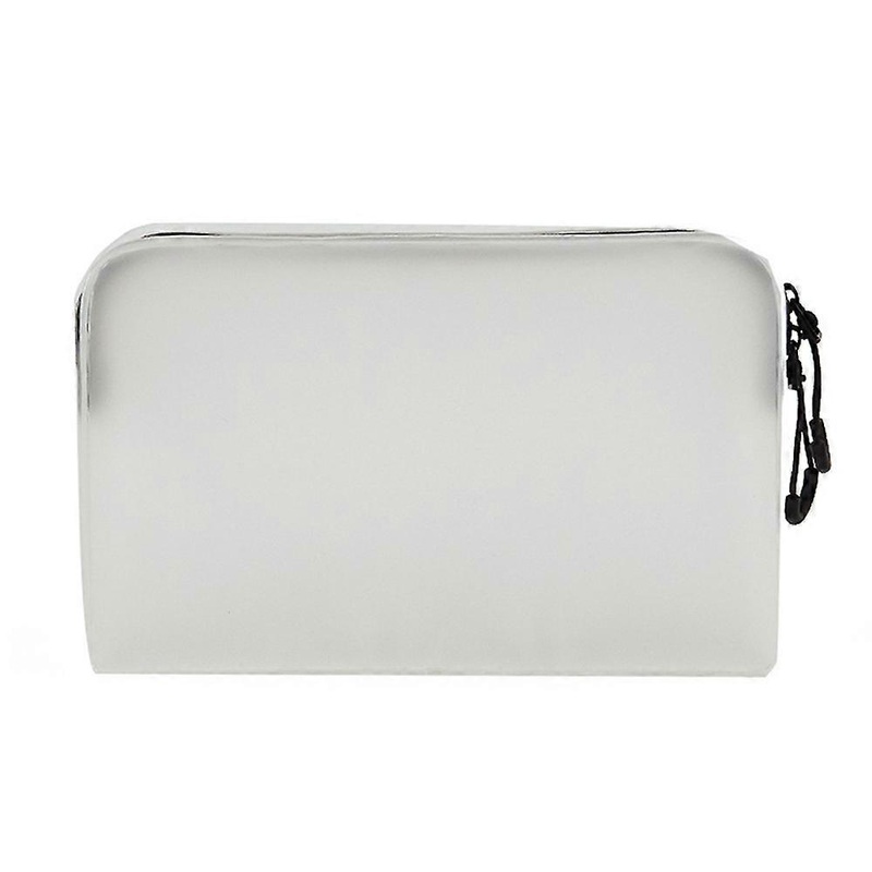 (BAG)Matte Translucent Toiletry Bag, Makeup Cosmetic Organizer Bag for Travel Toiletries Accessories, 18.5*11.5*4.3cm