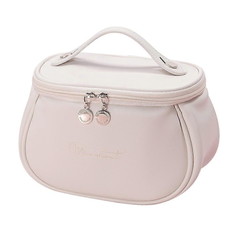 (BAG)New PU cosmetic bag large-capacity portable travel storage bag waterproof cosmetic bag