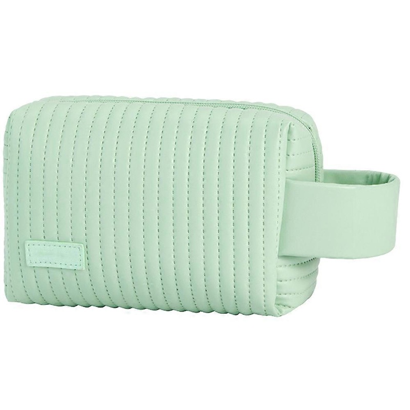 (BAG)Small cosmetic bag, elegant and spacious pu cosmetic bag, waterproof cosmetic bag