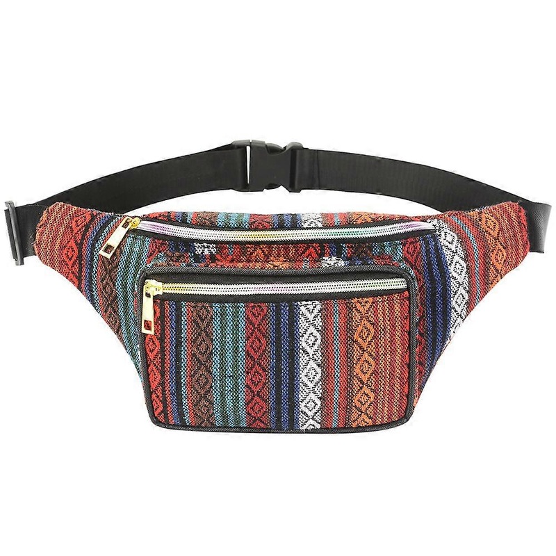 Women’s Cosmetic Bags Outdoor Sports Ethnic Waist Bags Fashion Satchels Bohemian Women’s Bags