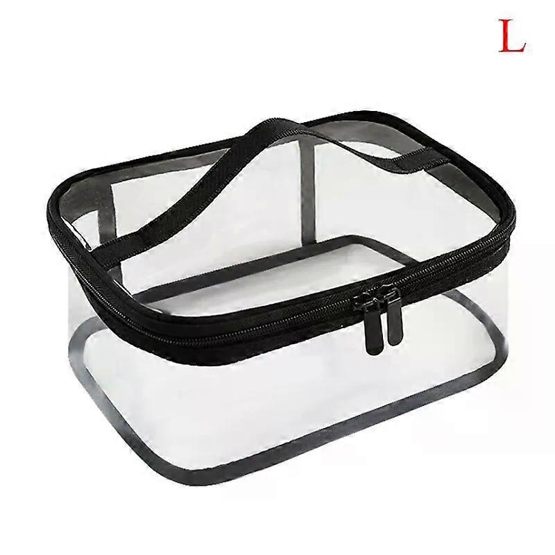 1Pcs Travel Cosmetic Makeup Toiletry Wash Bag Pouch Clear Transparent Pvc Zipper Bag