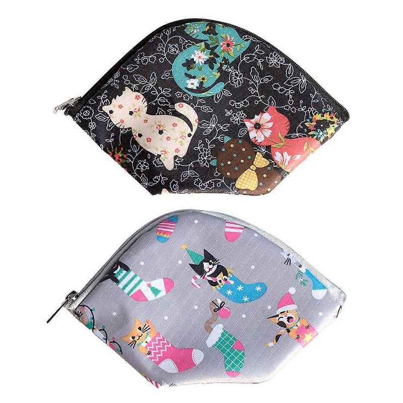 Waterproof portable student mask bag Cosmetic storage bag