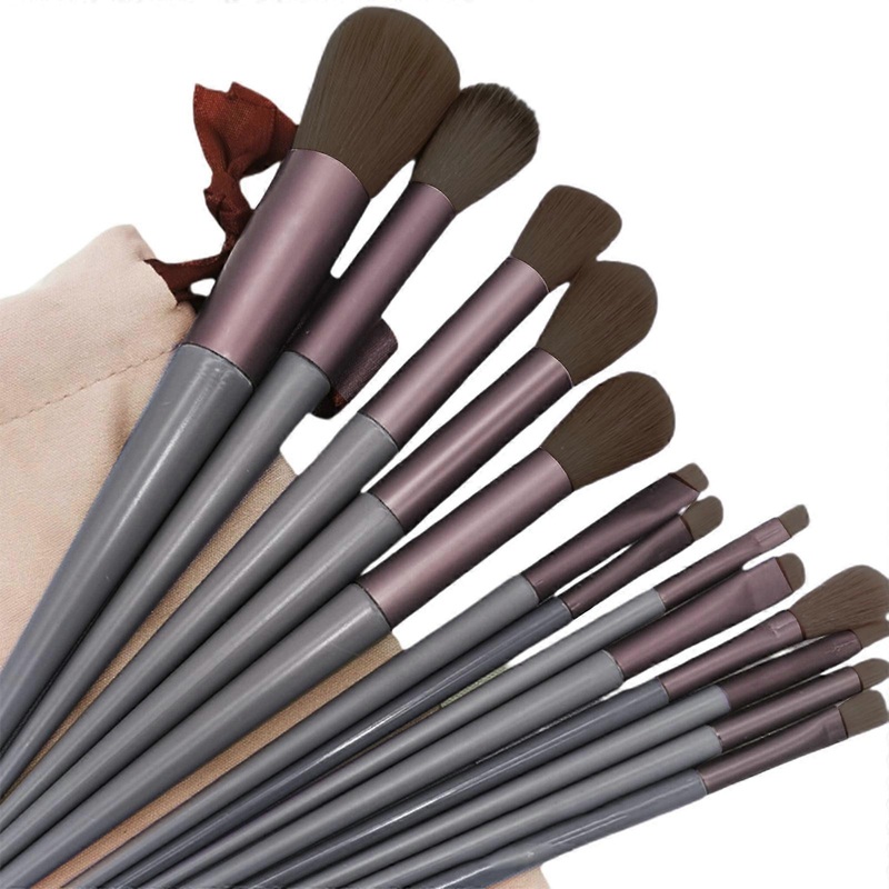 13pcs Soft Fluffy Makeup Brushes Set for Cosmetics with for Case for Blush Foundation Blush Powder Eyeshadow Kabuki Blen