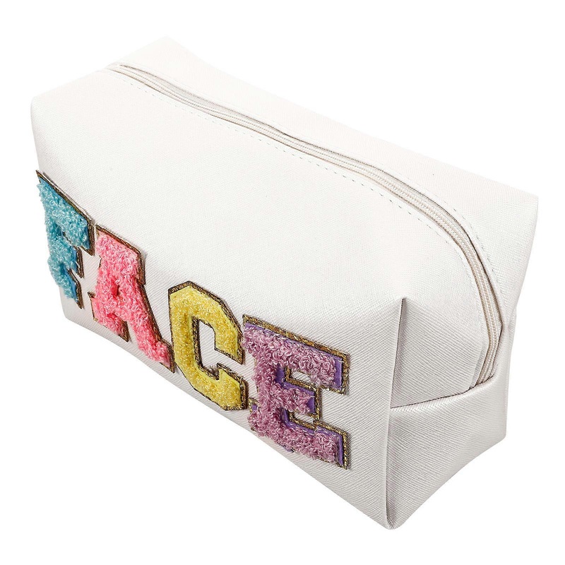 Women Makeup Bag Travel Makeup Pouch Organizer For Daily Life Rectangular Shape Simple Design 20.00X12.00X7.50CM 1Pcs