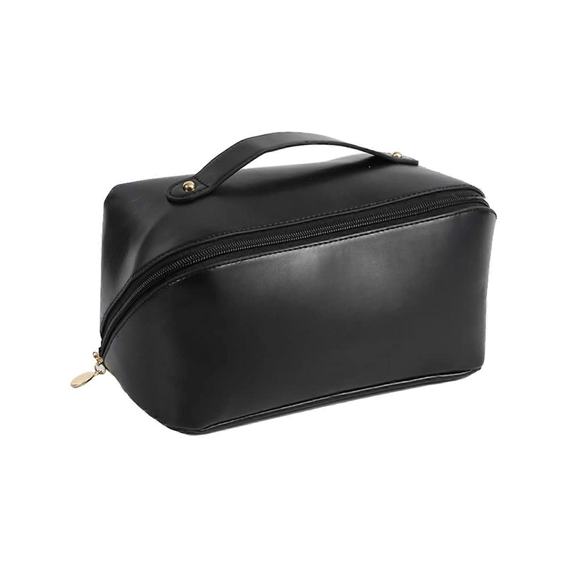 10% OFF- Large-Capacity Travel Cosmetic Bag Organiser Makeup with Brushes Slots Dividers