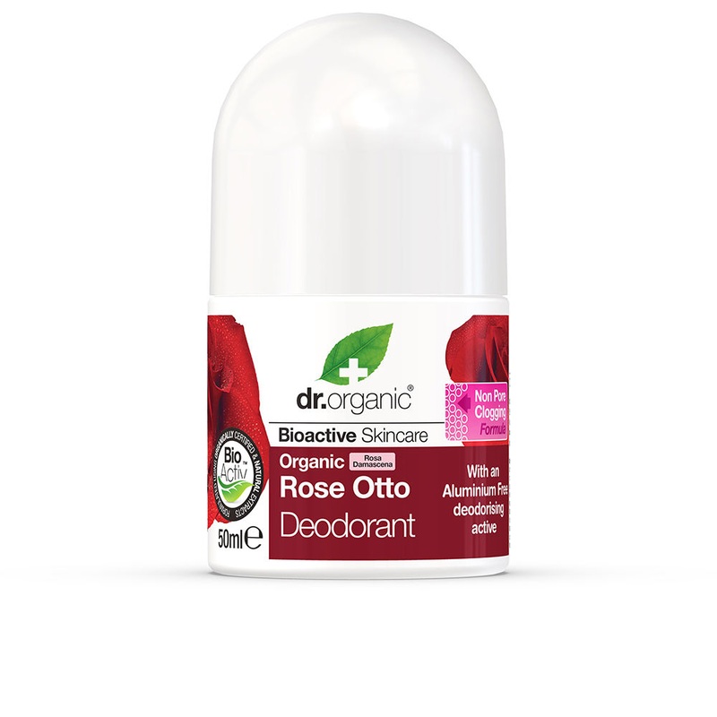 Dr. Organic Rose Otto Roll-On Deodorant 50ml