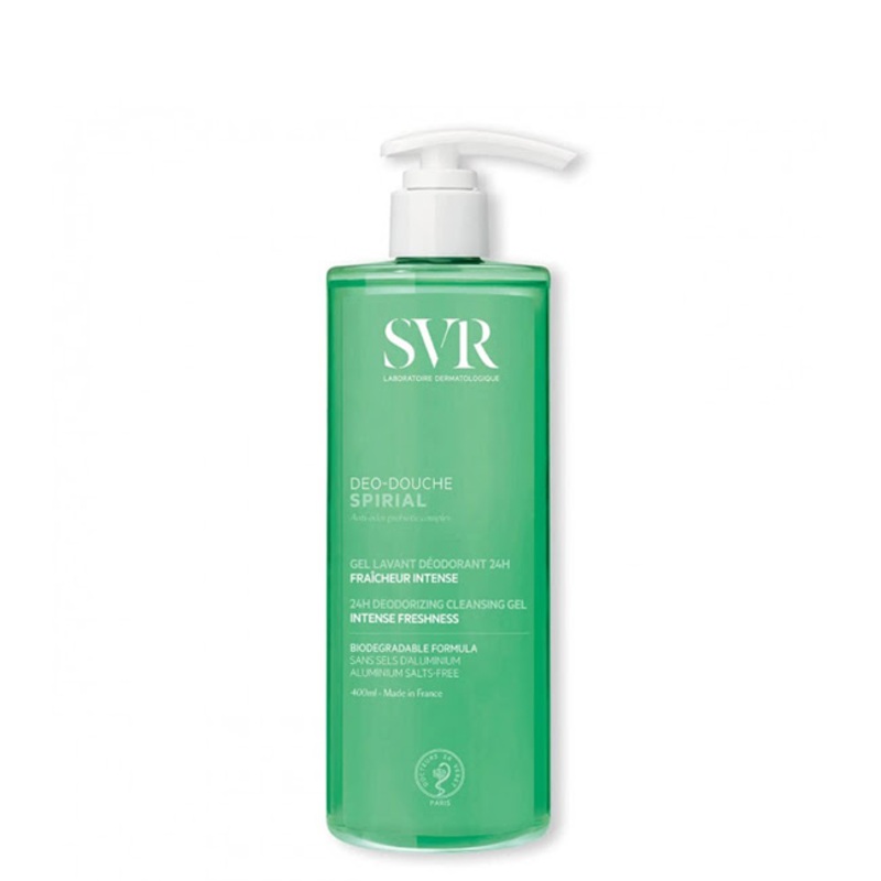 SVR Spirial Deo-Douche 24h Deodorizing Cleansing Gel 400ml