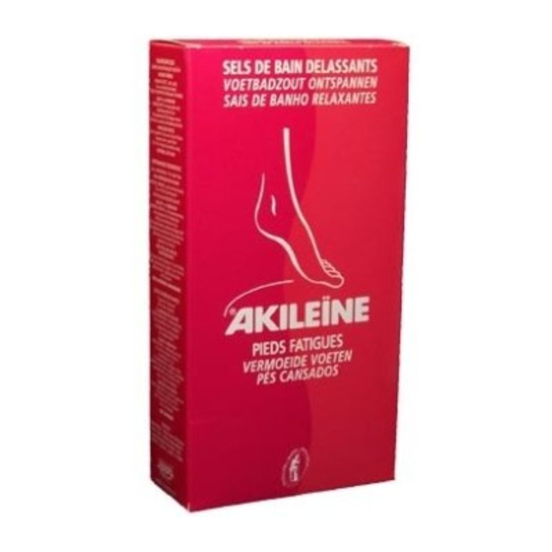 Akileine Relaxing Bath Salts Tired Feet 2X150gr