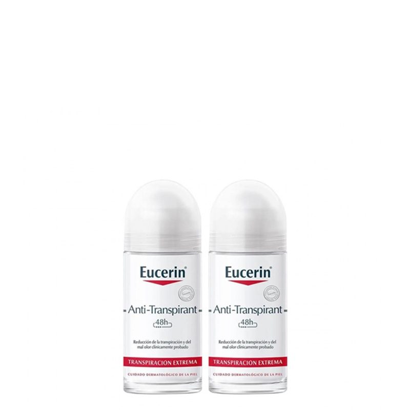 Eucerin Duo Roll-On Anti-perspirant 48h 2x50ml