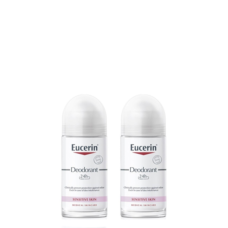 Eucerin Duo Roll-On Deodorant 24h Special Price 2x50ml