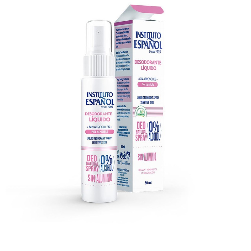 Instituto Espaol Sensitive Skin Liquid Deodorant Spray 50ml