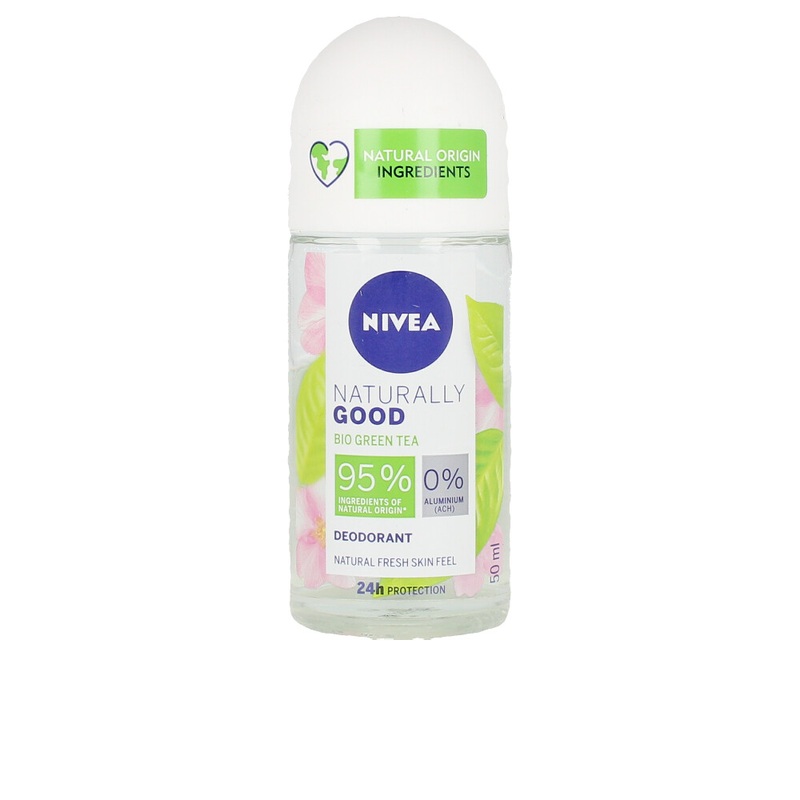 Nivea Naturally Good Green Tea Roll-On Deodorant 50ml