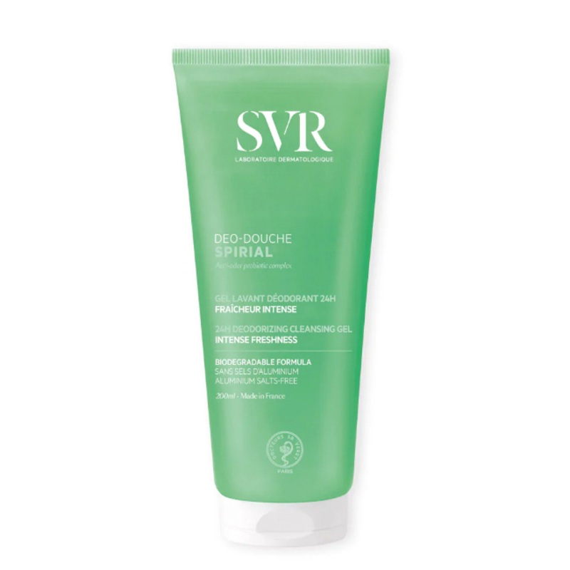 SVR Spirial Deo-Douche Deodorizing Cleansing Gel 200ml