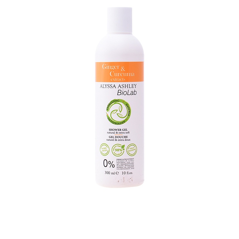 Alyssa Ashley Biolab Ginger & Curcuma Shower Gel 300ml