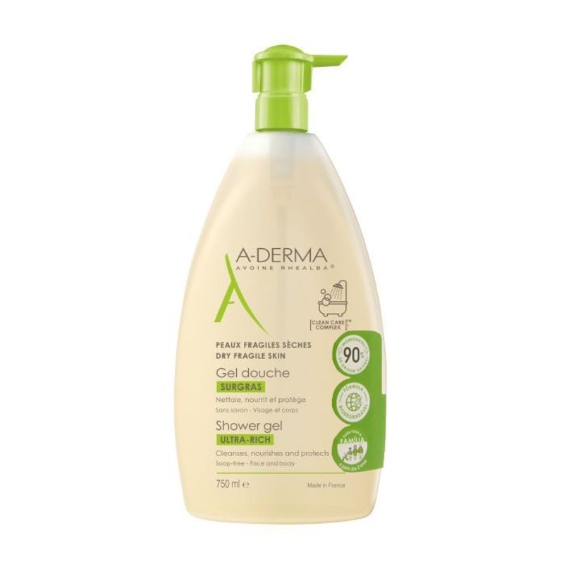 A-Derma Gel Ultra Rich Shower 750ml