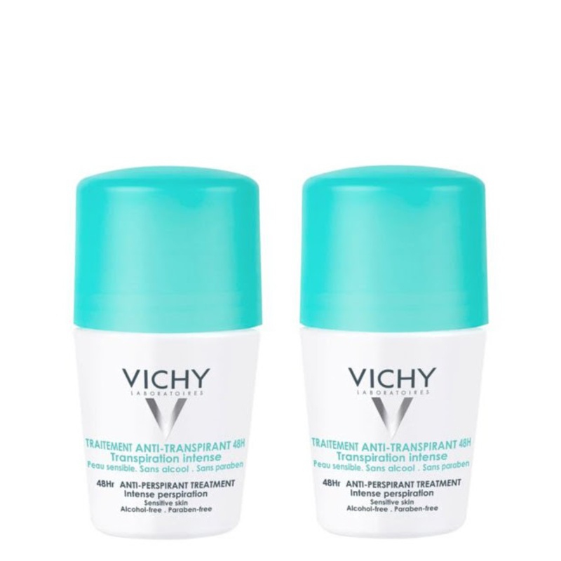 Vichy Intensive Anti-Perspirant Roll-On Deodorant Duo 2x50ml