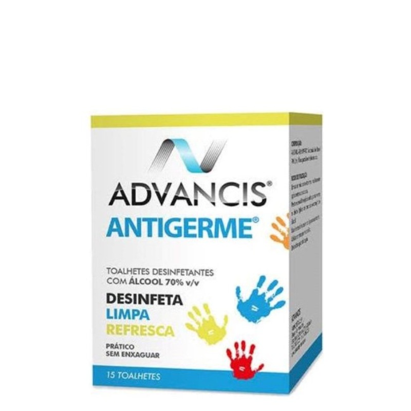 Advancis Antigerme Sanitizing Wipes x15