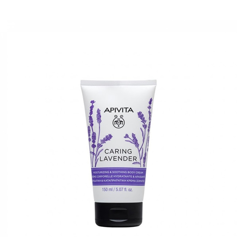 Apivita Caring Lavander Moisturizing & Soothing Body Cream 150ml