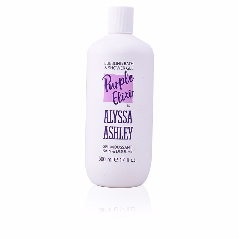 Alyssa Ashley Purple Elixir Bubbling Bath and Shower Gel 500ml