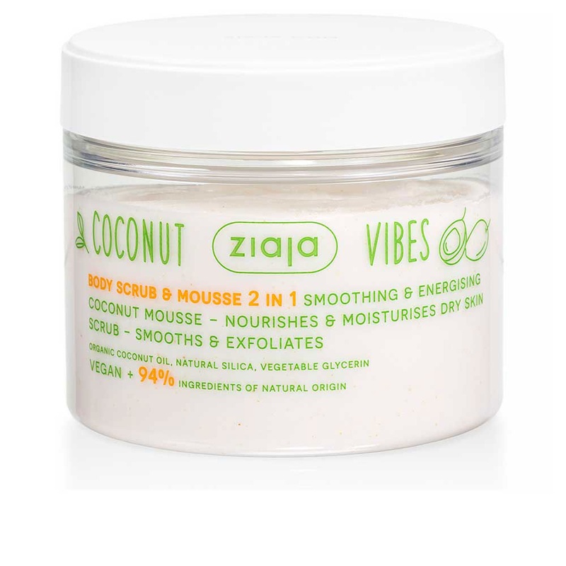 Ziaja Coconut Vibes Body Scrub And Mousse 2-In-1 270ml