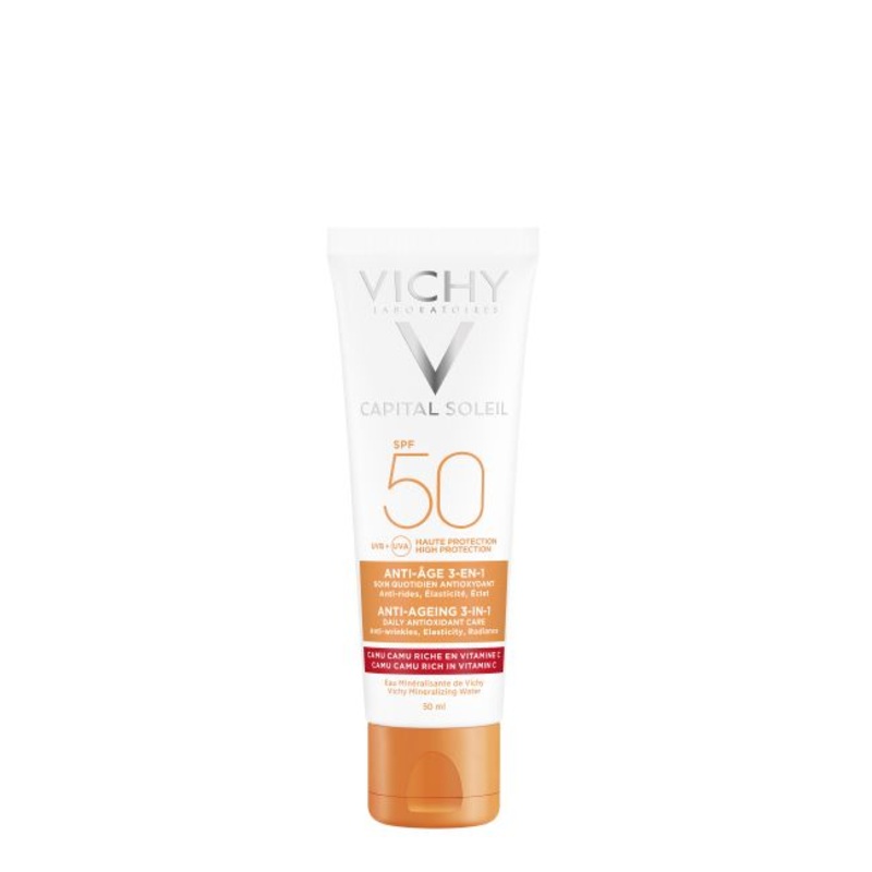 Vichy Capital Soleil Anti-Ageing 3-in-1 Cream SPF 50+ 50 ml