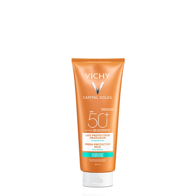 Vichy Capital Soleil Fresh Protective Milk SPF 50+ 300 ml