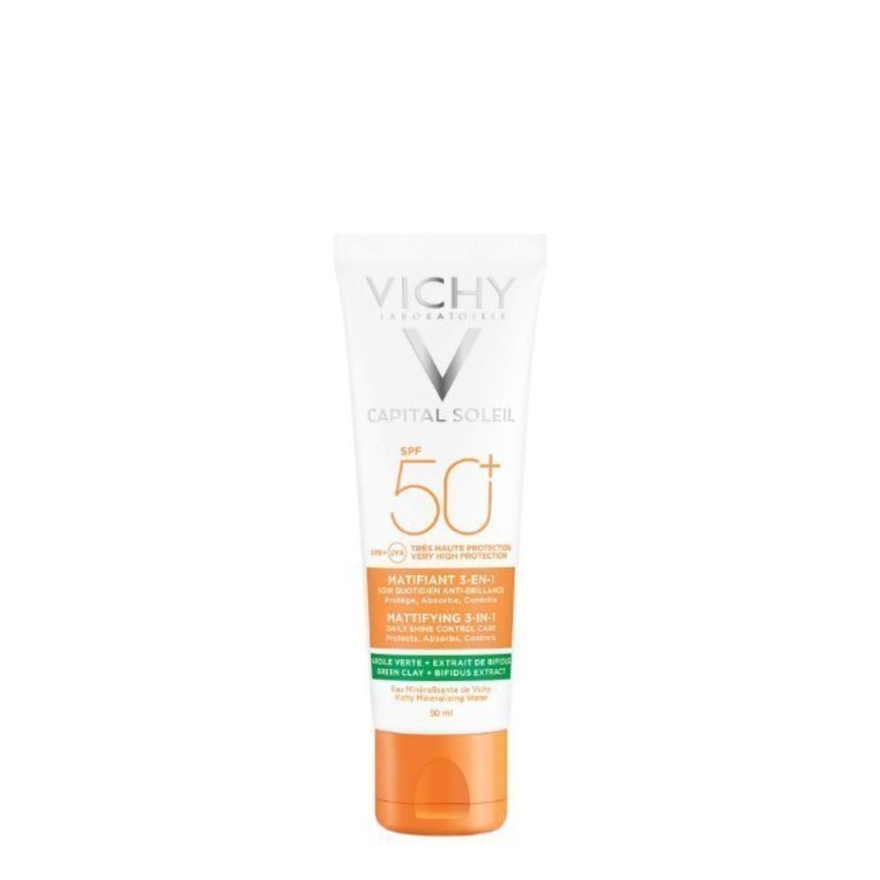 Vichy Capital Soleil Mattifying 3-in-1 Cream SPF 50+ 50 ml