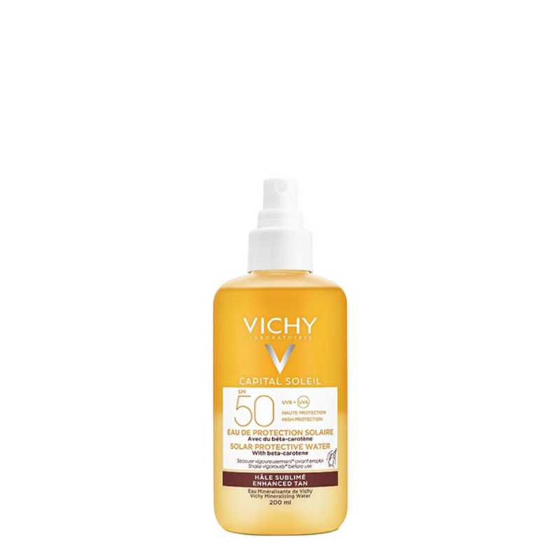 Vichy Capital Soleil Solar Protective Water Enhanced Tan SPF 50 200 ml