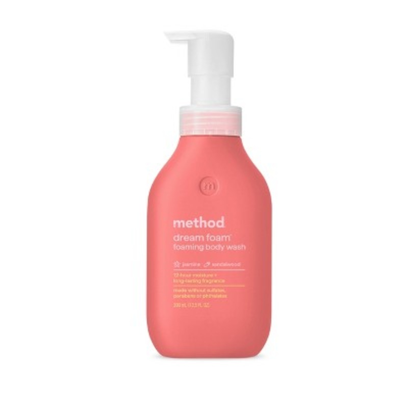 Method Dream Foam Body Wash Jasmine + Sandalwood 13.5 fl oz – New