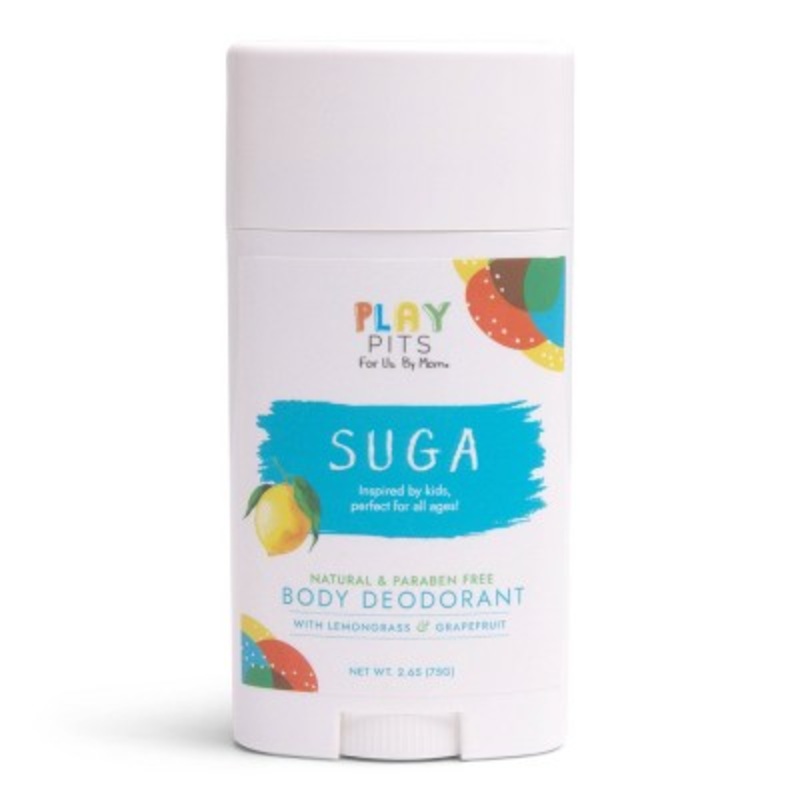 Play Pits Suga Kids’ Natural Solid Deodorant 2.65oz – New
